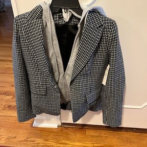 Black and white Blazer